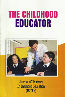JOURNAL OF TEACHERS IN CHILDHOOD EDUCATION